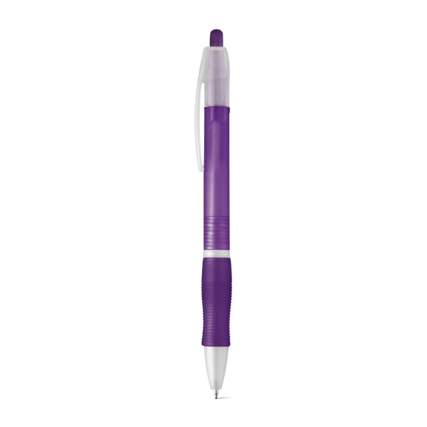 SLIM Stylo-bille en ABS avec grip antidérapant
