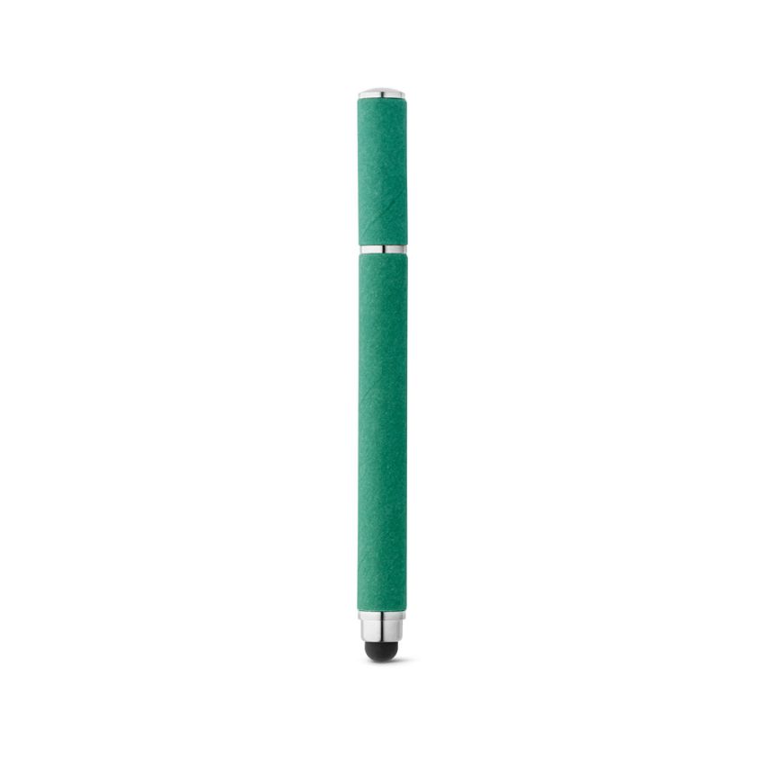 PAPYRUS Stylo-bille en papier kraft et ABS avec embout tactile