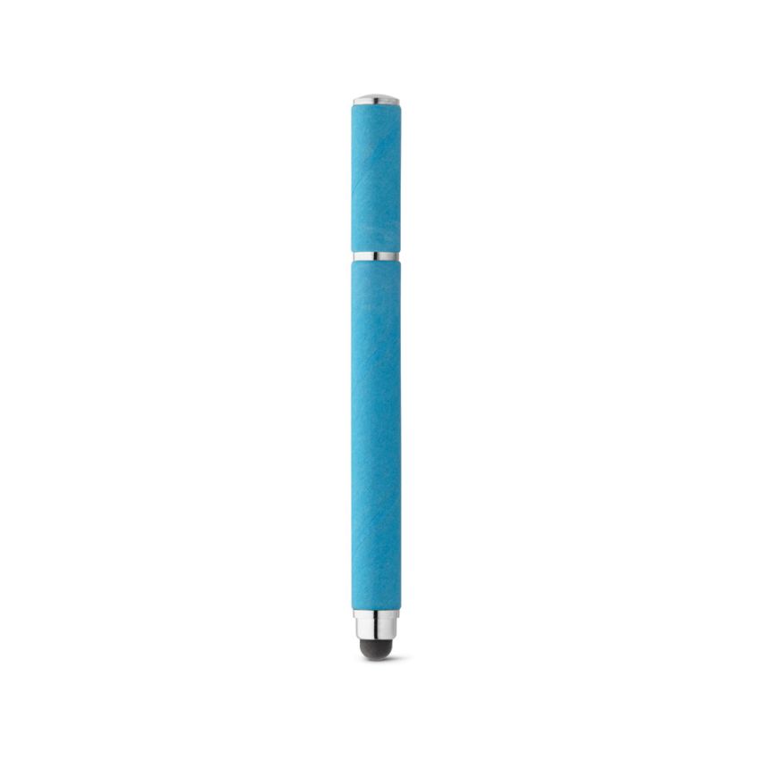 PAPYRUS Stylo-bille en papier kraft et ABS avec embout tactile