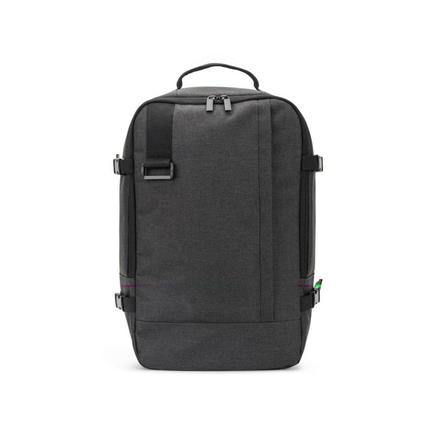 CIES Sac à dos conçu pour répondre aux dimensions exigées par les compagnies aériennes en polyester recyclé 600D haute densité
