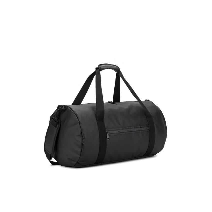 OSASCO SPORT Sac de sport de forme cylindrique en polyester recyclé 600D haute densité avec compartiment latéral pour chaussures