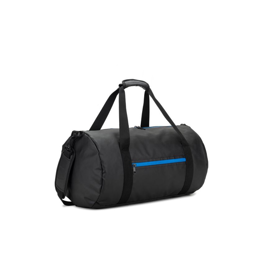 OSASCO SPORT Sac de sport de forme cylindrique en polyester recyclé 600D haute densité avec compartiment latéral pour chaussures