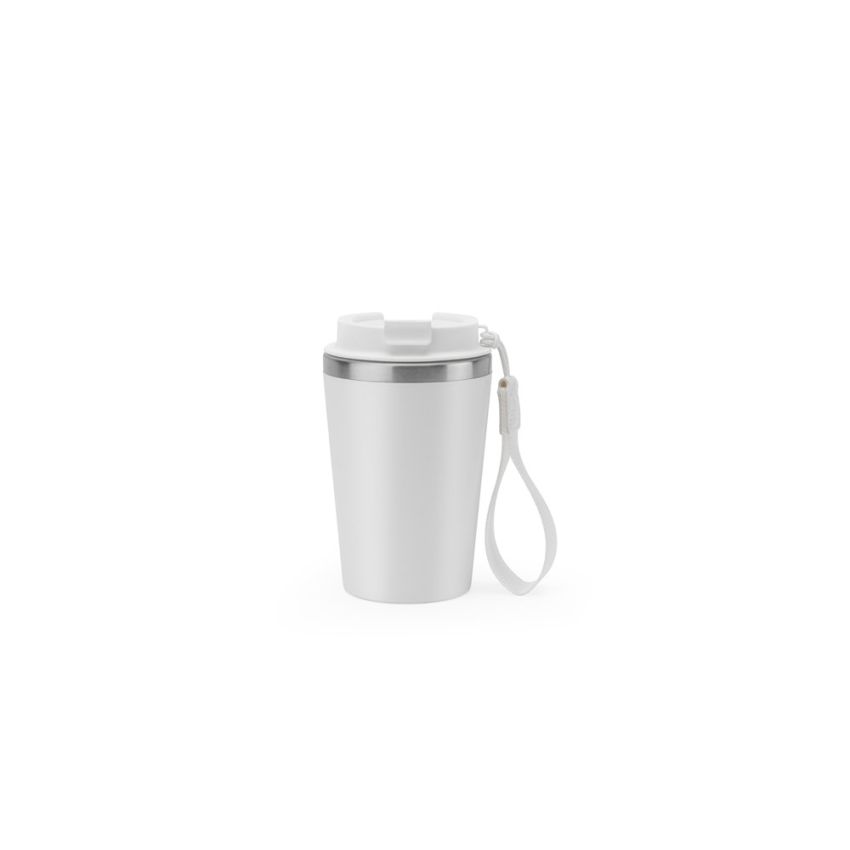 SPITZ Gobelet de voyage en acier inoxydable (100 % rSS) à double paroi avec finition mate 460 mL