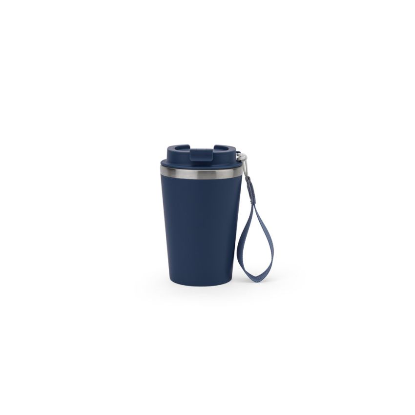 SPITZ Gobelet de voyage en acier inoxydable (100 % rSS) à double paroi avec finition mate 460 mL