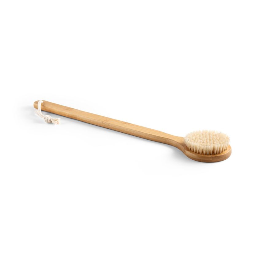 ARKIN Brosse de bain avec manche en bambou