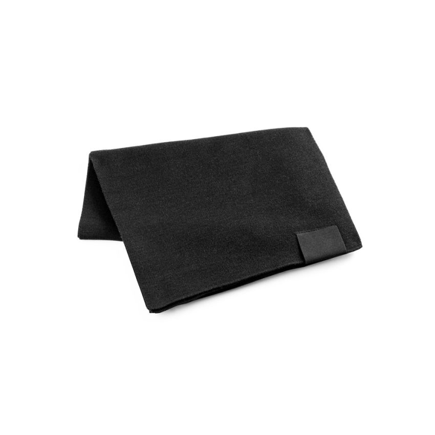Cachecol SERENITY en polyester recyclé (100 % rPET) avec un détail cousu pour personnalisation