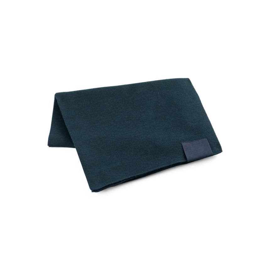 Cachecol SERENITY en polyester recyclé (100 % rPET) avec un détail cousu pour personnalisation