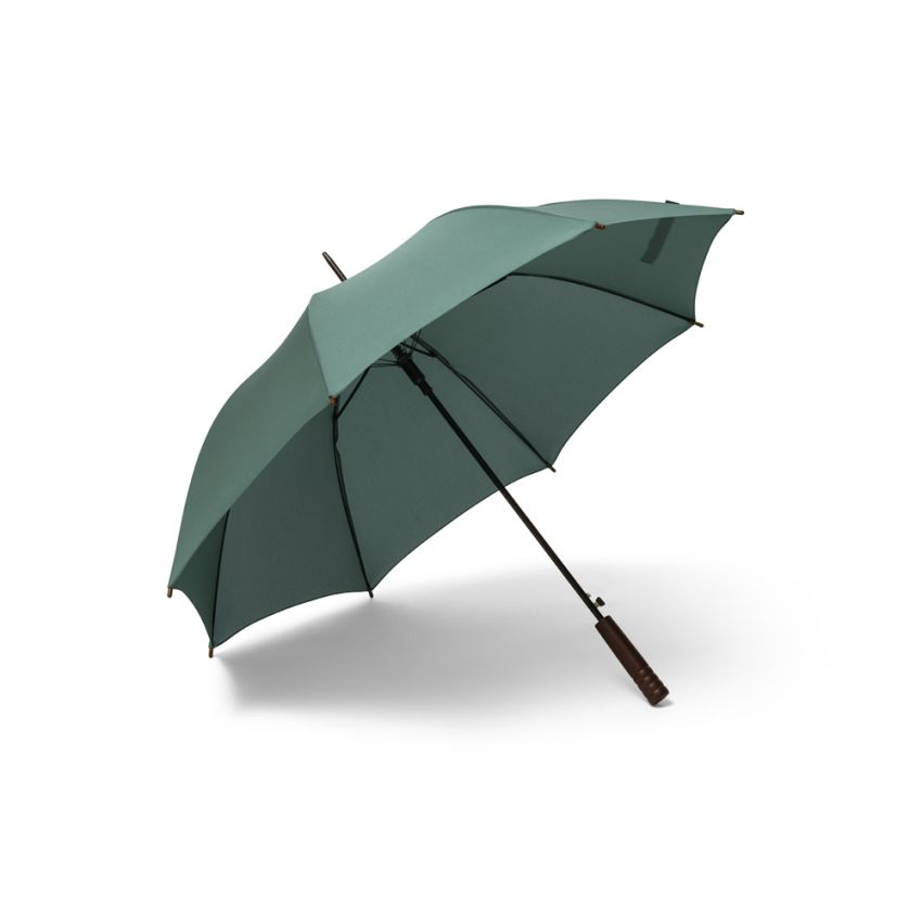 APOLO Parapluie en polyester recyclé (100% rPET) pongé avec ouverture automatique
