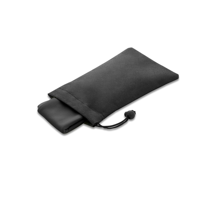 BERNAL Serviette de sport rafraîchissante en polyester recyclé (100 % rPET) avec pochette en non-tissé