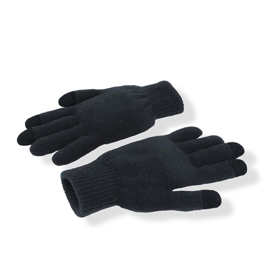 Gants Tactiles, 98% acrylique / 2% fibres métalliques