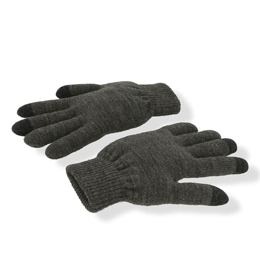 Gants Tactiles, 98% acrylique / 2% fibres métalliques