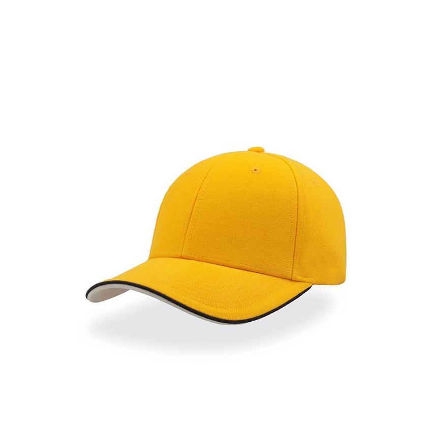 Casquette Pilot Piping Sandwich, 100% coton brossé
