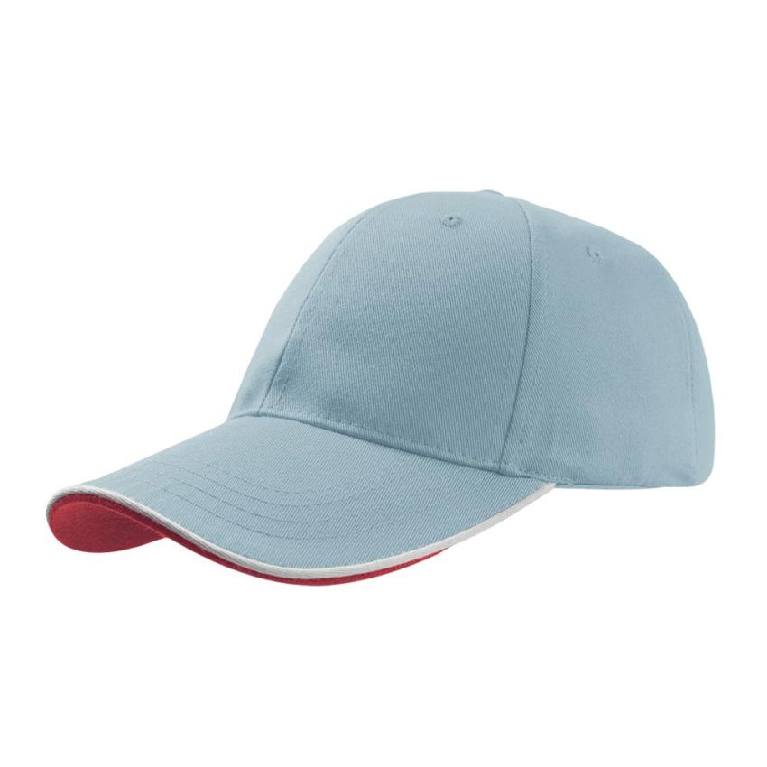 Casquette Sandwich à Passepoil Zoom, 35% coton / 65% polyester