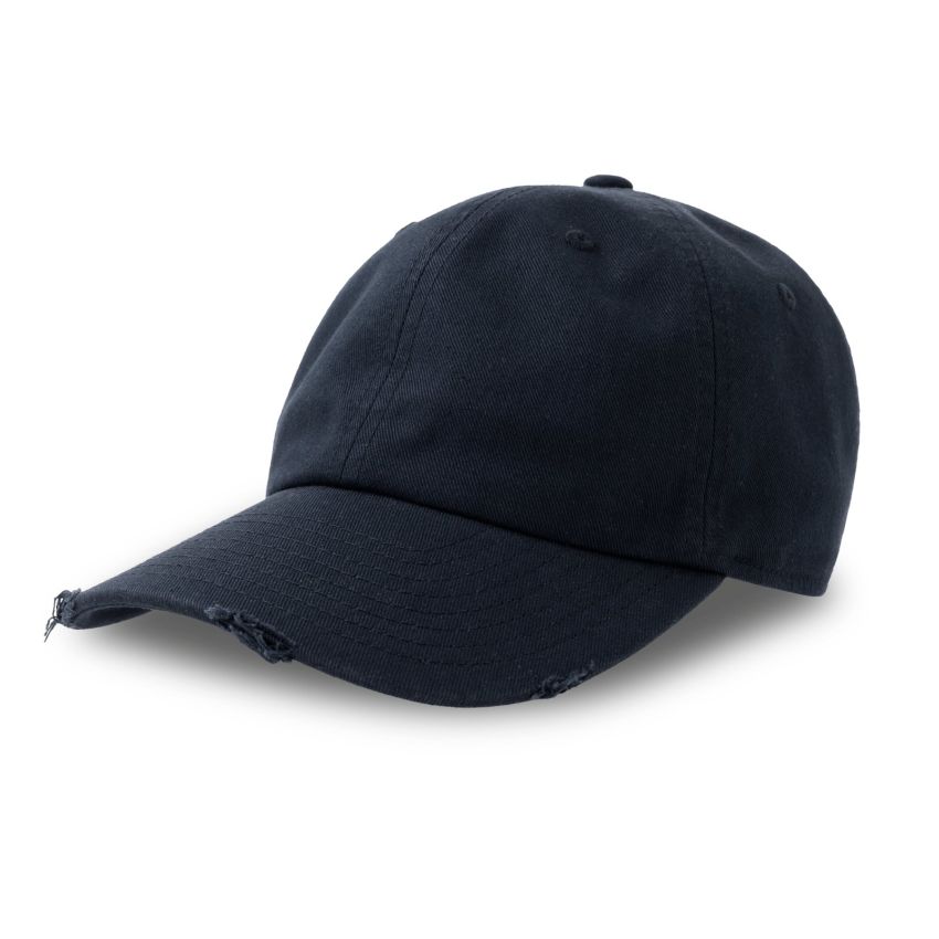 Casquette Dad Hat Destroyed-S, 100% coton