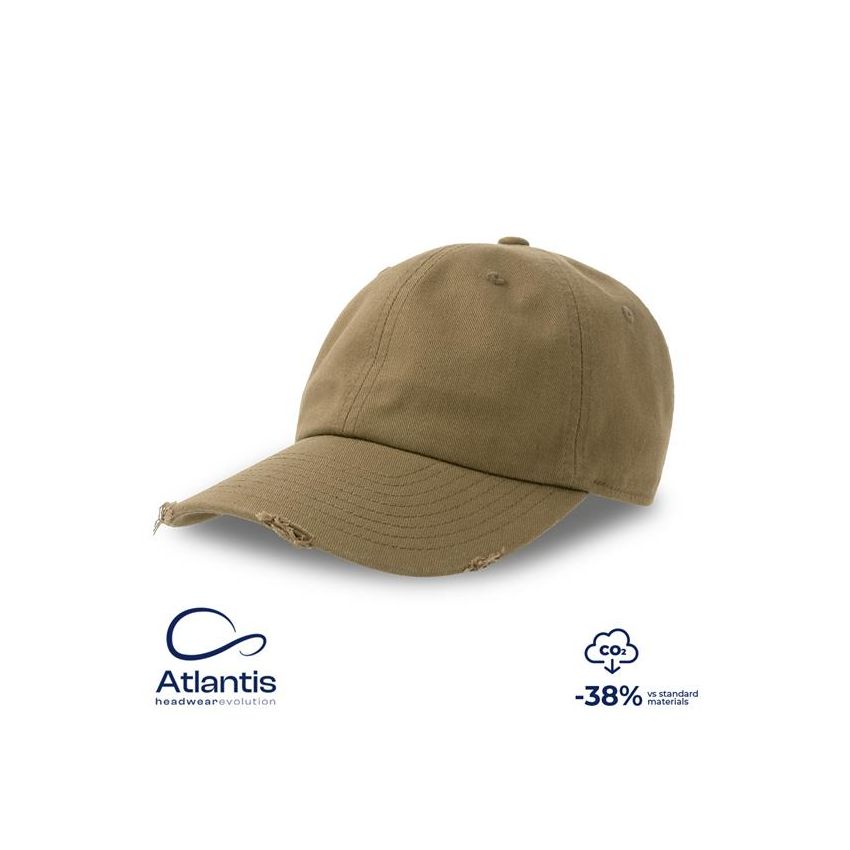 Casquette Dad Hat Destroyed-S, 100% coton