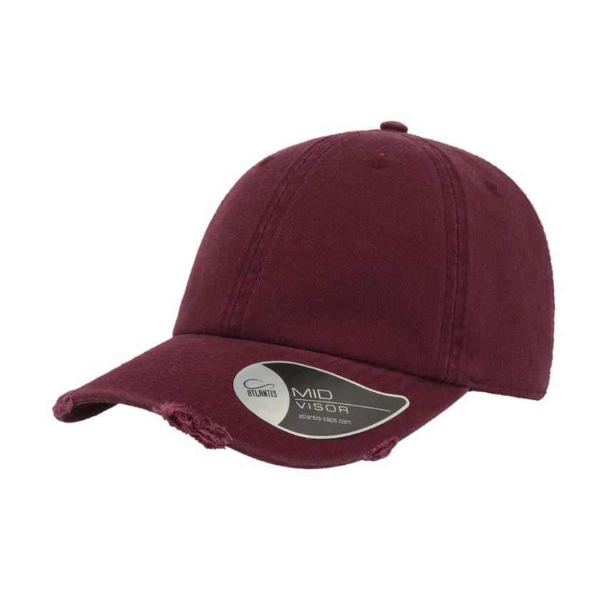 Casquette Dad Hat Destroyed, 100% coton chino