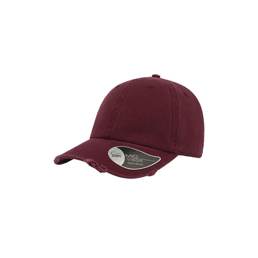 Casquette Dad Hat Destroyed, 100% coton chino