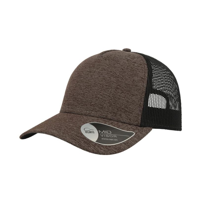 Rapper Mélange Casquette Rapper Mélange, 73% coton/27% polyester