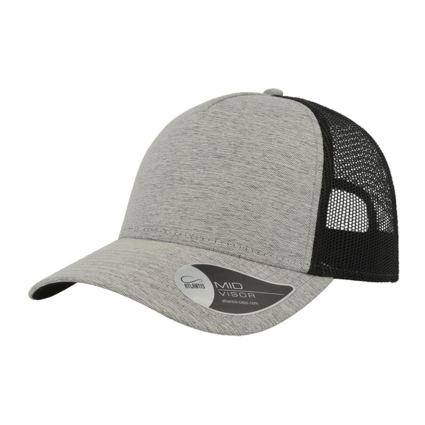 Rapper Mélange Casquette Rapper Mélange, 73% coton/27% polyester