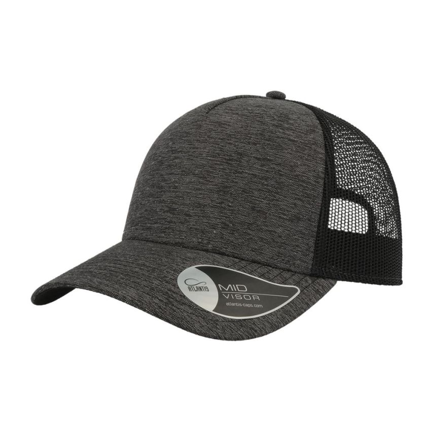 Rapper Mélange Casquette Rapper Mélange, 73% coton/27% polyester