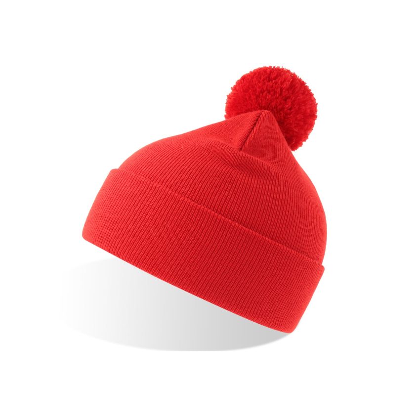 WIND-S AVEC POMPON Bonnet Wind S avec Pompon, 100% Polyester Recyclé