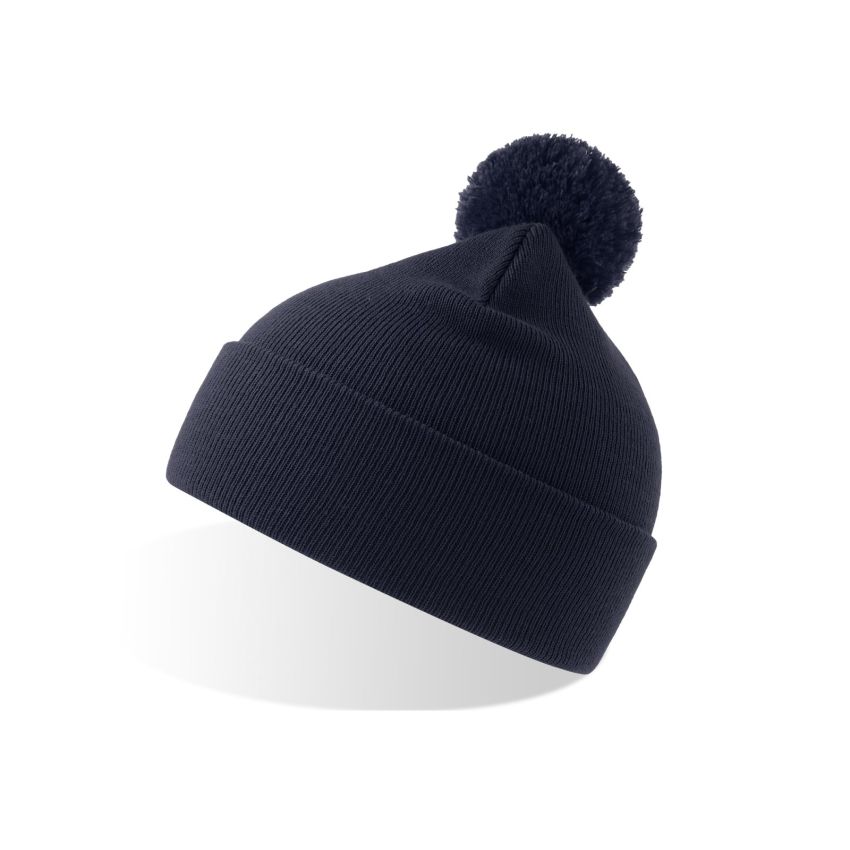 WIND-S AVEC POMPON Bonnet Wind S avec Pompon, 100% Polyester Recyclé