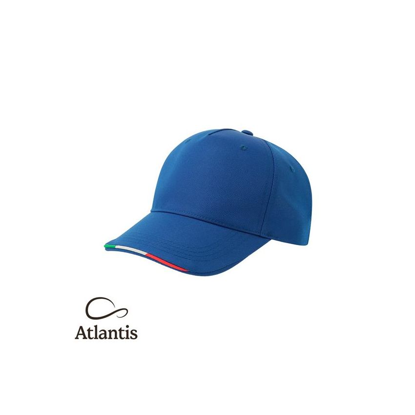 RECY FIVE ITALIA Casquette Recy Five Italia, 100 % Polyester Recyclé