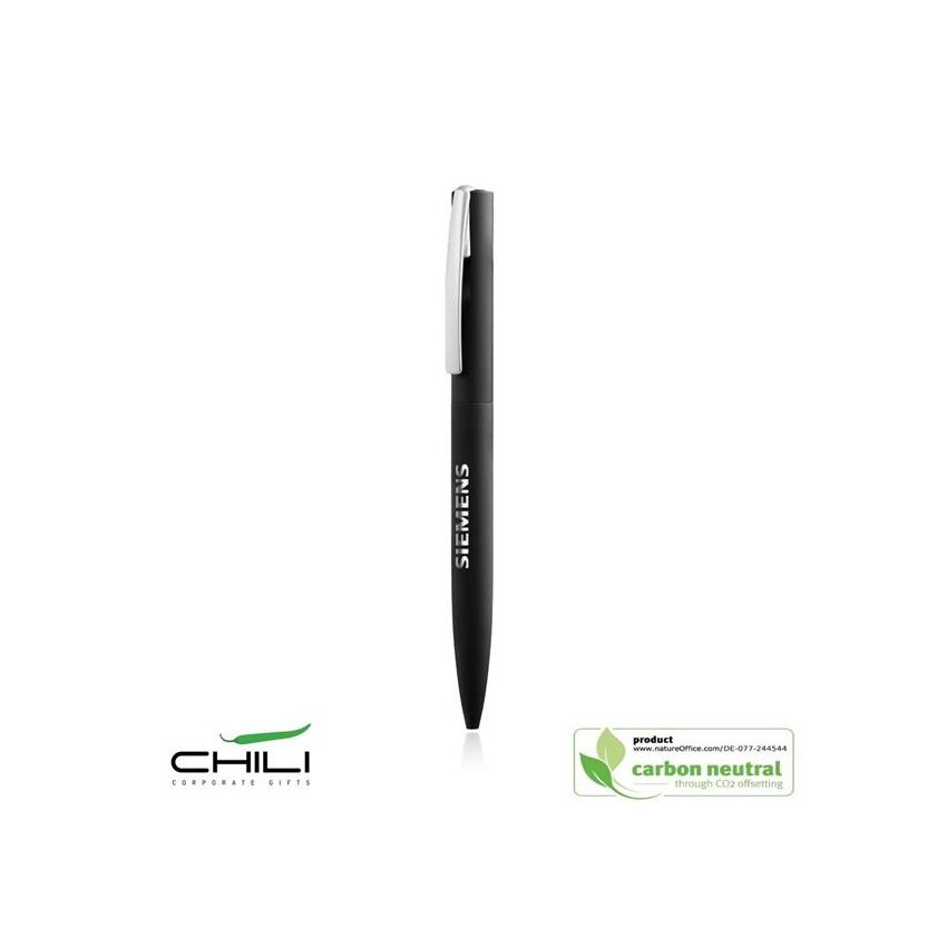 LYD Stylo bille en acier inoxydable recyclé et ABS