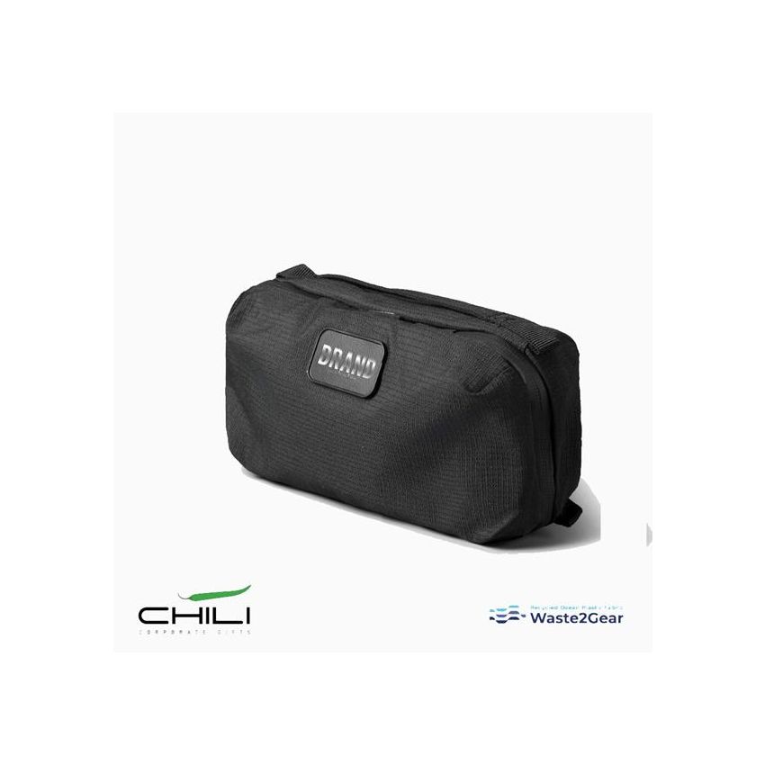 COVE Sac d’accessoires technologiques en matériau recyclé des océans