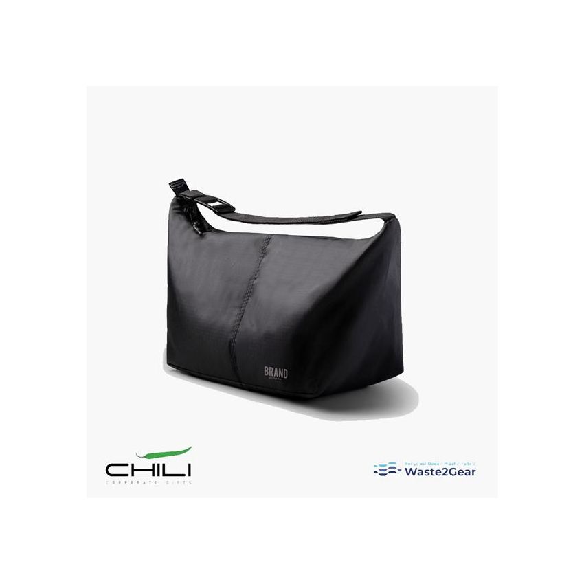 Sac isotherme déjeuner Chili 8L avec décapsuleur en matériau recyclé des océans.