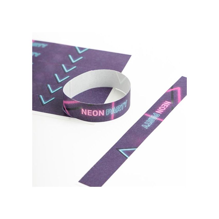 B-VIP Bracelet Tyvek numérique