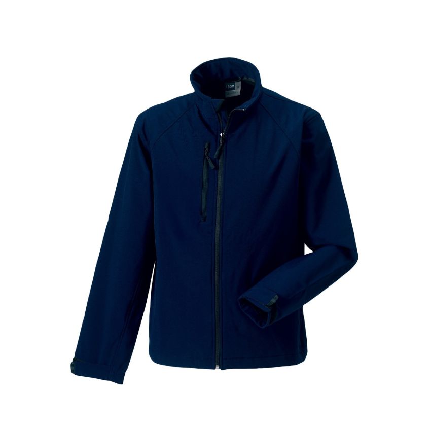 Menshell Veste Softshell Homme 340g - 92% Polyester / 8% Élasthanne