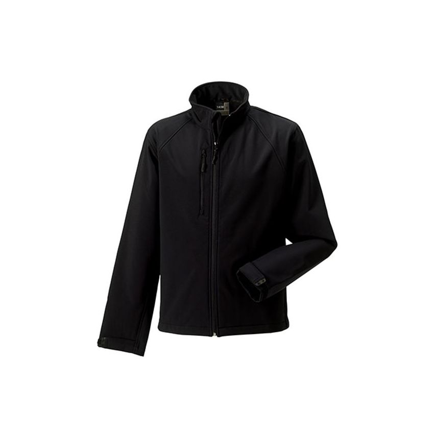 Menshell Veste Softshell Homme 340g - 92% Polyester / 8% Élasthanne