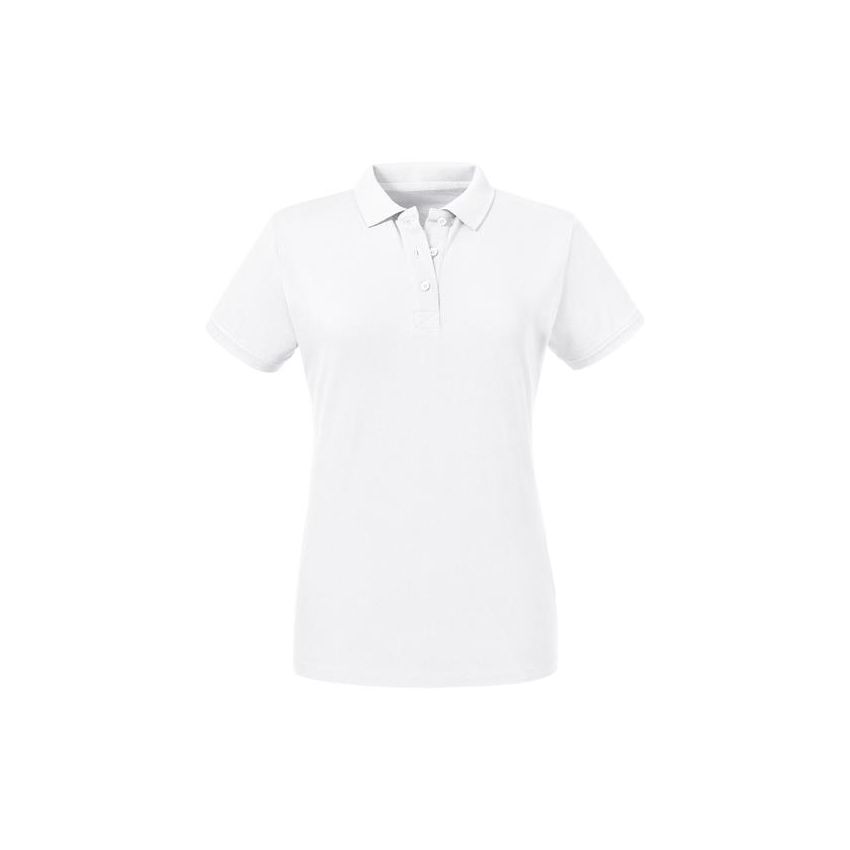 Polo Polo Pur Bio Dames 215g - Blanc