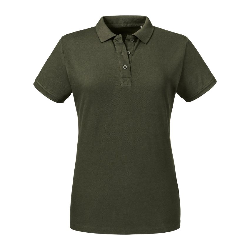 Polo Pur Bio Dames 215g - 100% Coton Biologique