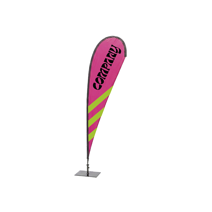 Drapeau Drop 100 % Personnalisé, 2.0 PROMO
