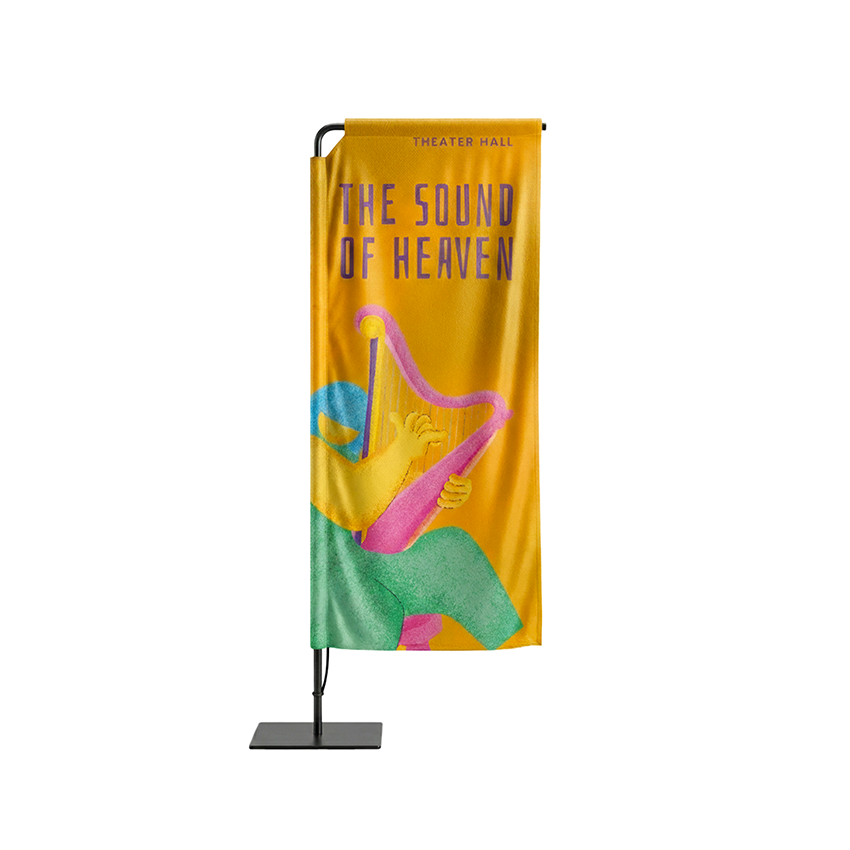 Drapeau Rectangulaire 100 % Personnalisé, 3.0