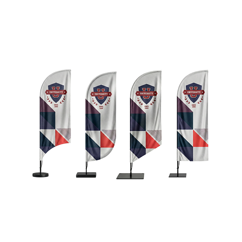 Drapeau Wing 100 % Personnalisé, 2.4