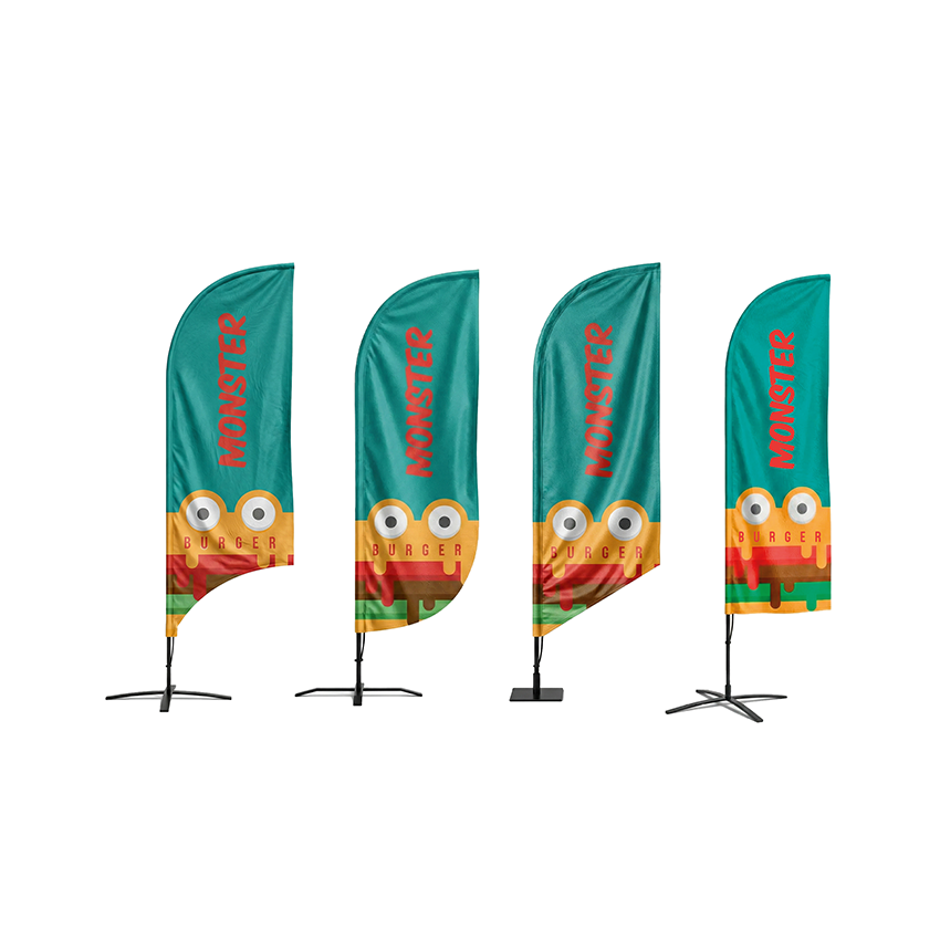 Drapeau Wing 100 % Personnalisé, 5.3 STRONG
