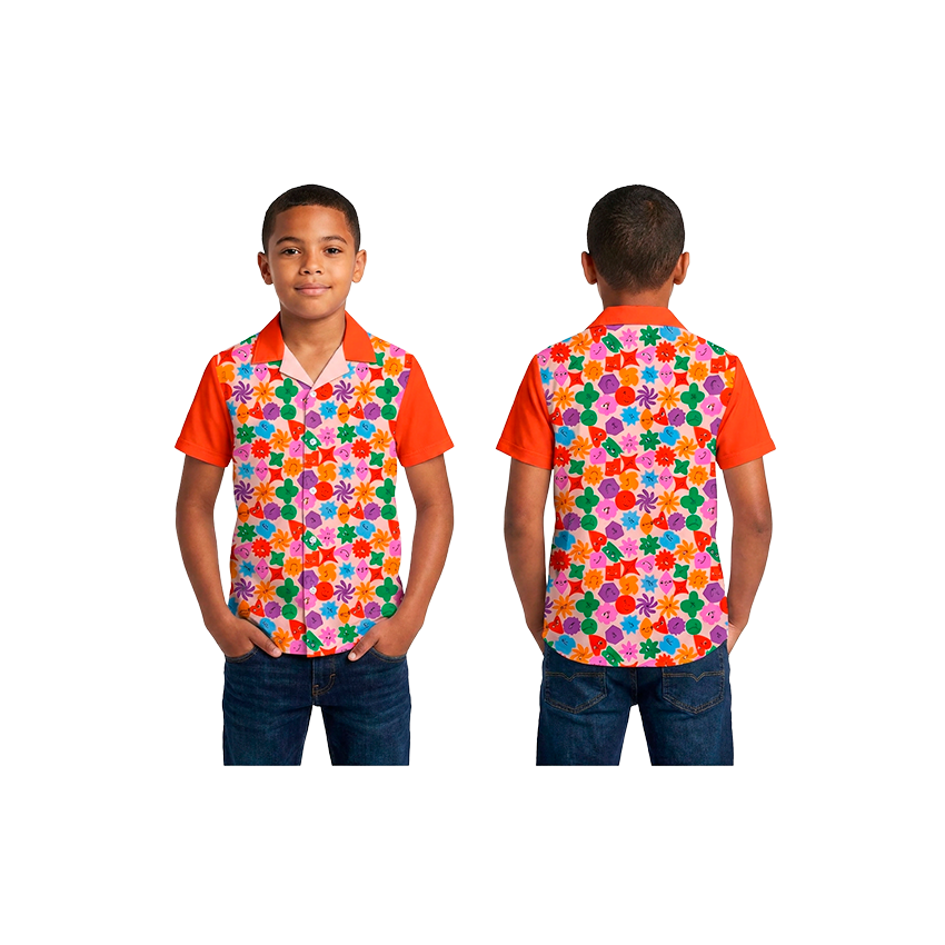 Chemise Enfant 100 % Personnalisée HAWAÏ, LISSE