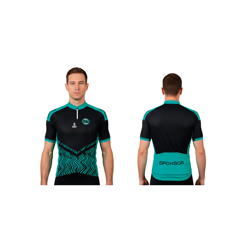 T-shirt de Cyclisme 100 % Personnalisé AGOSTINHO, ÉLASTHANNE