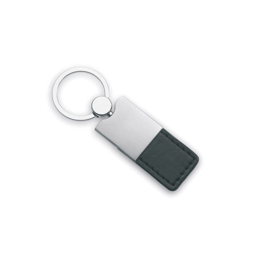 Porte-clés en alliage de zinc/PU