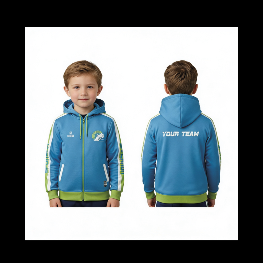 Veste de Survêtement Enfant 100 % Personnalisée LEGEND, INTERLOCK