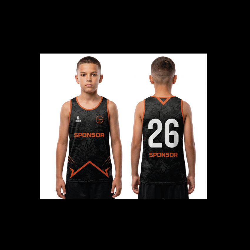 Singlet Enfant 100 % Personnalisé OBIKWELU, NID D’ABEILLE HEXAGONAL