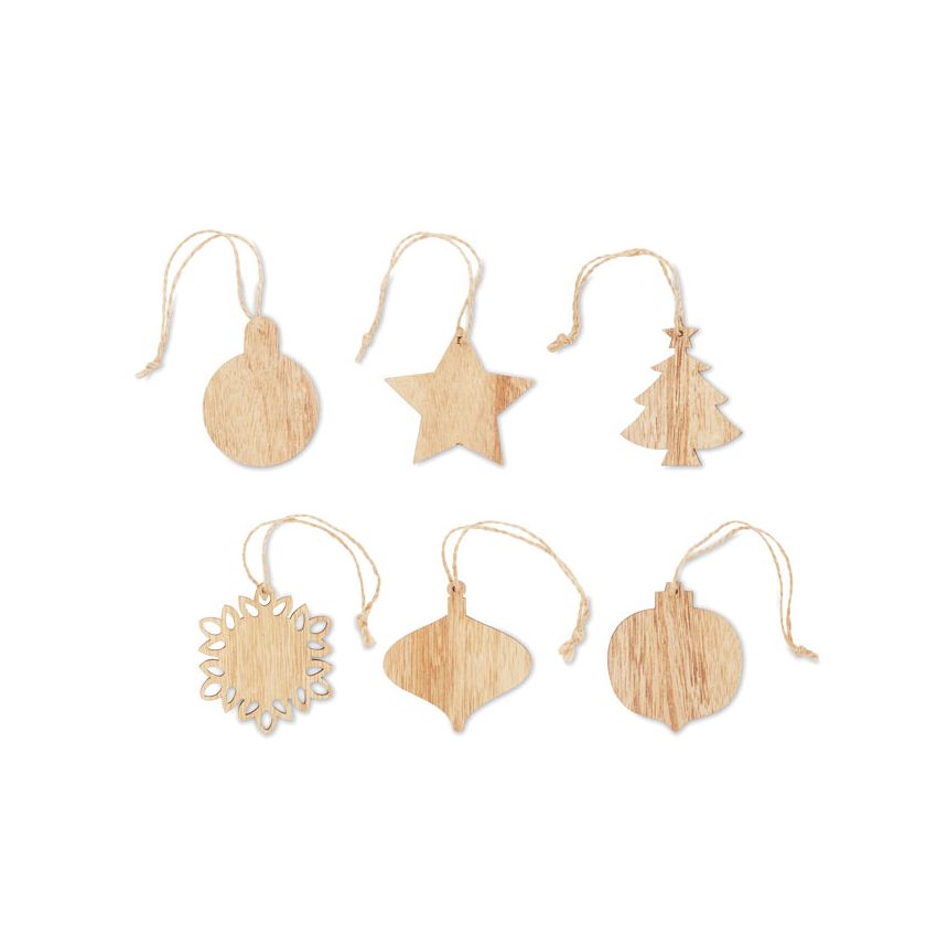 Ensemble de Noël en bois