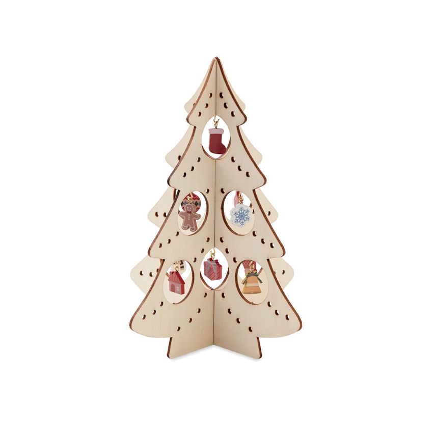 Décoration de Noël en bois