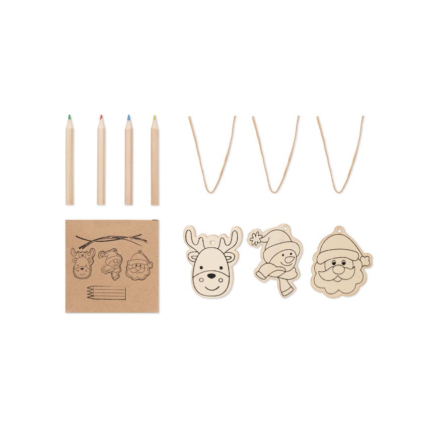 Set de dessin figures de Noël