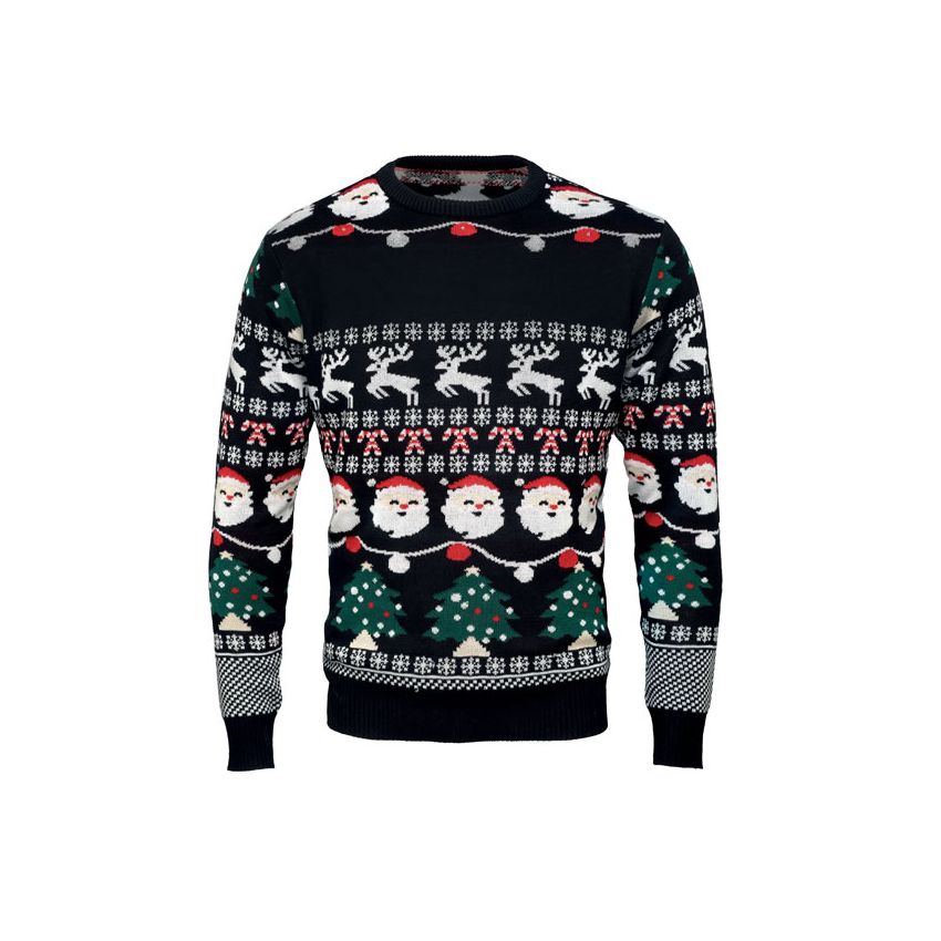 Pull de Noël lumineux à LED L/XL