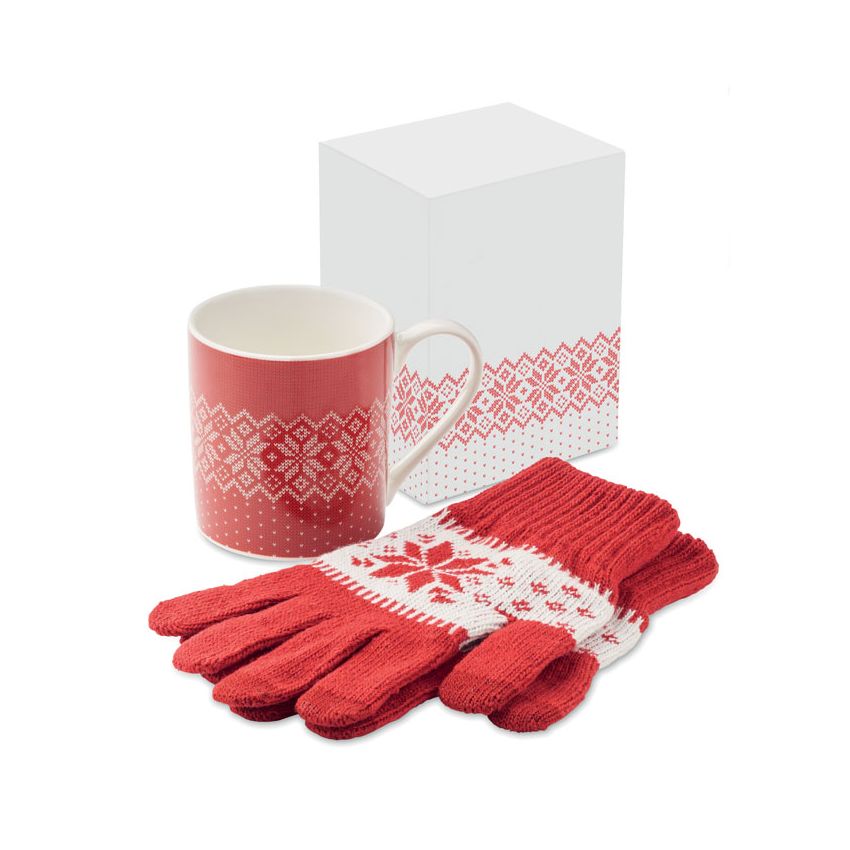 Ensemble gants tasse
