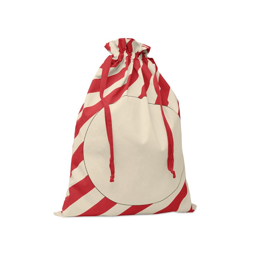 Grand sac en coton Père Noël
